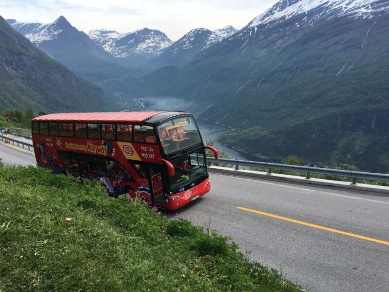 Geiranger: City Sightseeing Hop-On Hop-Off Bus Tour - Tour Stops