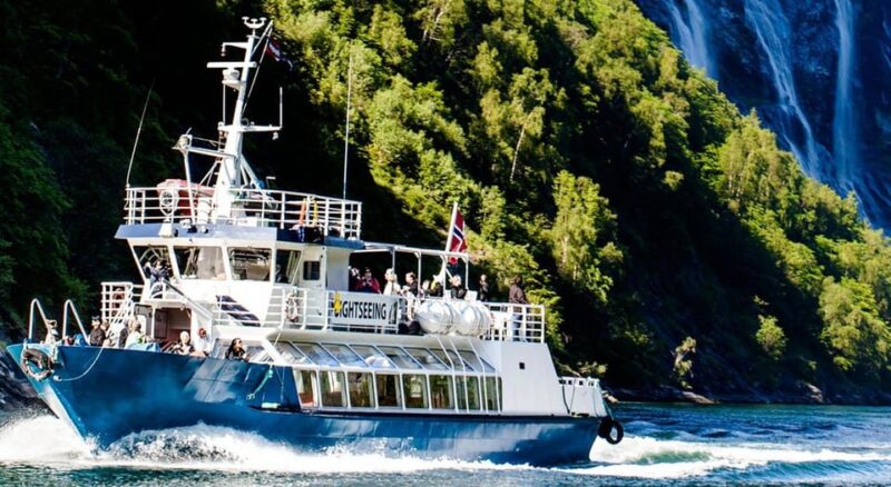 Geiranger: Geirangerfjord Sightseeing Boat With Audio Guide - Meeting Point Details