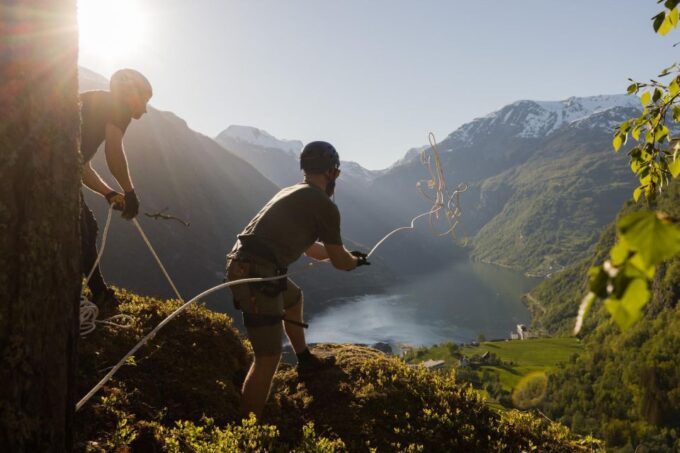 Geiranger: Rappelling Tour With Epic View - Private Group Tour