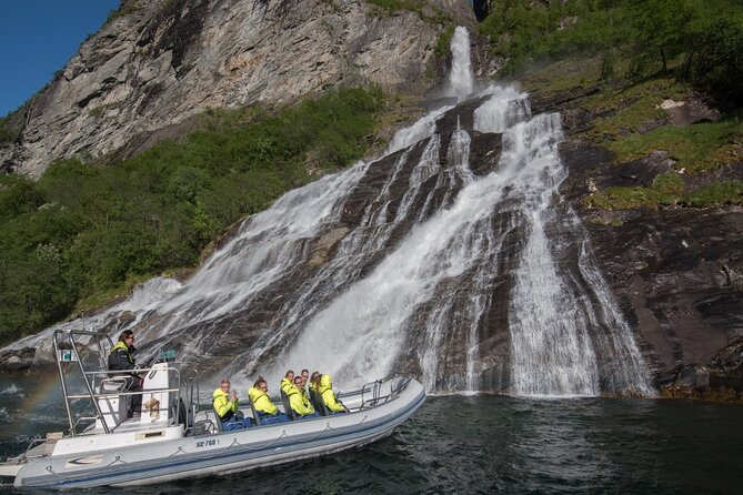 Geiranger: RIB Fjord Safari Geiranger Fjord - Learning From the Local Guide