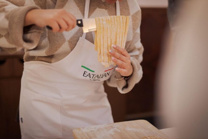 Gelato and Pasta Cooking Class in Rome - Piazza Navona - Cooking Process