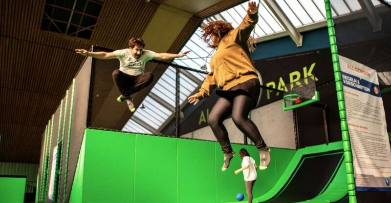 Gelsenkirchen: Alma Park Trampoline Area Admission - Variety of Trampoline Attractions