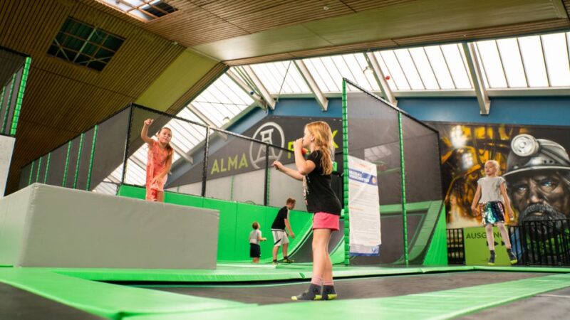Gelsenkirchen: Alma Park Trampoline Area Admission - Necessary Non-Slip Socks