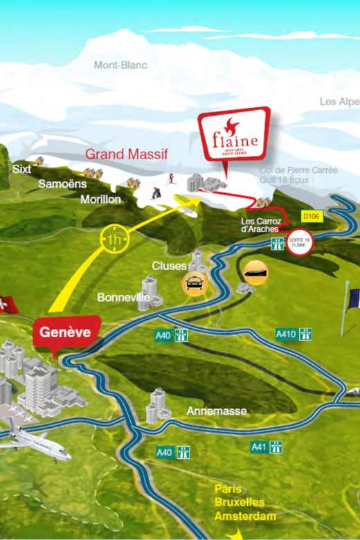 Geneva Airport: Bus Service To/From Araches La Frasse Flaine - Quality of Service