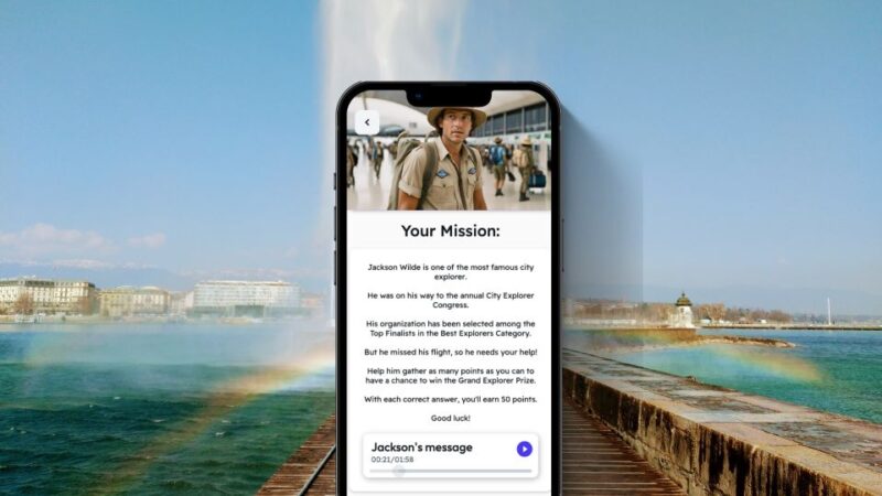 Geneva: City Exploration Game and Tour on Your Phone - Itinerary
