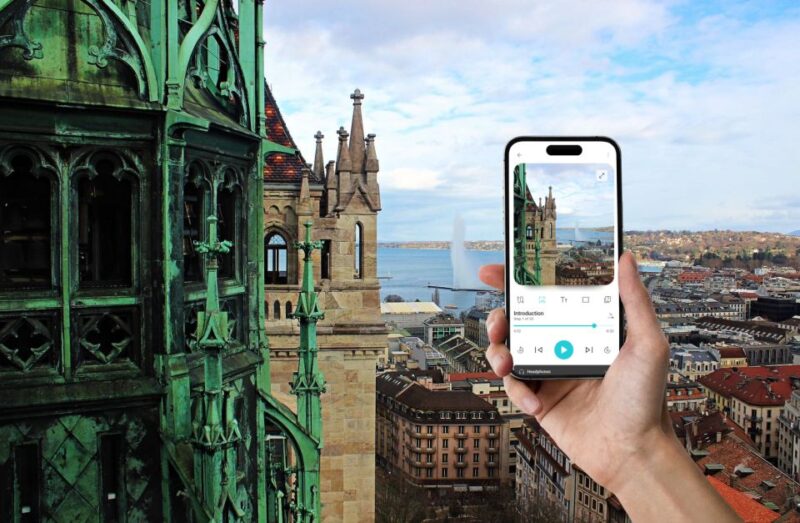 Geneva Old Town: Walking In App Audio Tour (ENG) - Tour Route
