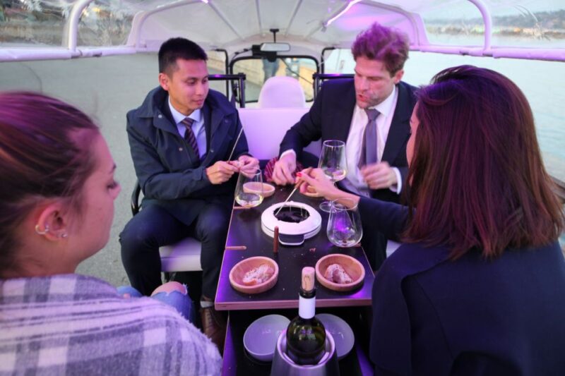Geneva: Tour With Fondue and Wine in Tuktuk - Booking Information