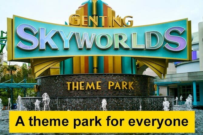 Genting SkyWorlds Theme Park Tickets (Optional) - Key Points