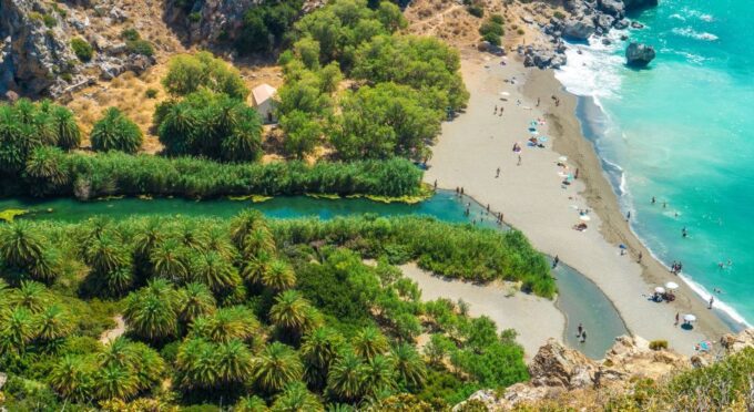 Georgioupolis: Preveli Palm Beach Day Trip by Bus and Boat - Pickup Locations