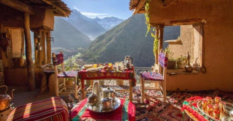 Get Your Lunch in Atlas Mountains Berber House Moroccan Tea - Key Points