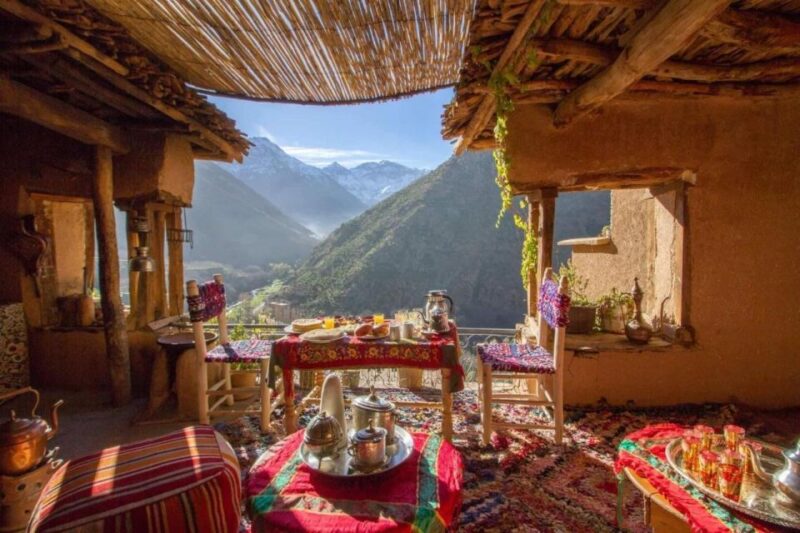 Get Your Lunch in Atlas Mountains Berber House Moroccan Tea - Transportation and Accessibility