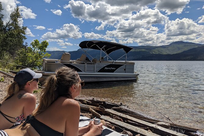 Get Your Okanagan On! Full Day Private Captained Boat Cruise - Pontoon Boat Amenities