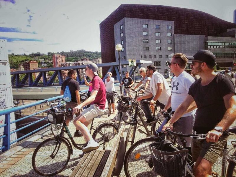 Getxo and Bizkaia Bridge EBike Tour - Visiting the Sailing Club