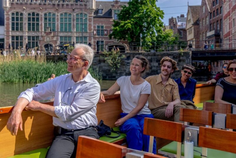 Ghent: 50-Minute Medieval Center Guided Boat Trip - Itinerary and Main Sites