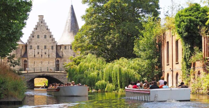 Ghent: 50-Minute Medieval Center Guided Boat Trip - Tour Highlights