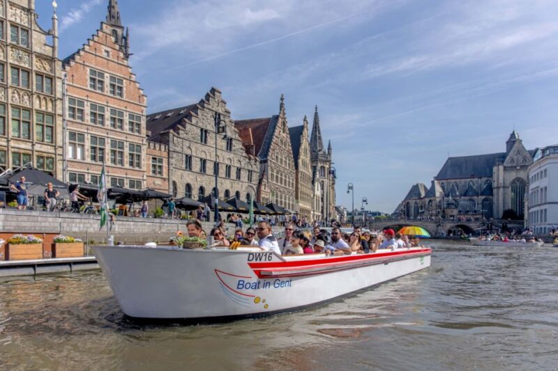 Ghent: 50-Minute Medieval Center Guided Boat Trip - Customer Reviews and Feedback