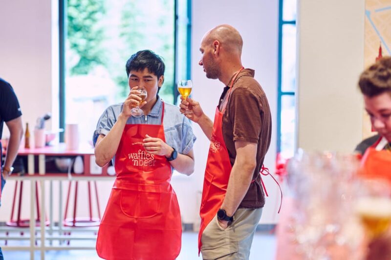 Ghent: Belgian Waffle-Making Workshop With Beer Tasting - Highlights