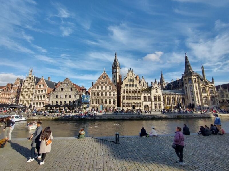 Ghent: Guided City Tour With Chocolate Tastings - Sightseeing of Iconic Landmarks