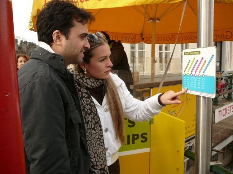 Ghent: Hop-on Hop-off Water-Tramway - Itinerary and Stops