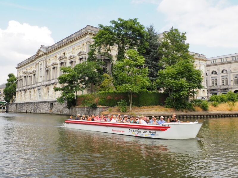 Ghent: Hop-on Hop-off Water-Tramway - Booking and Flexibility