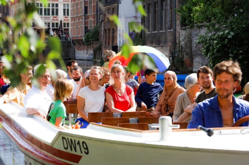Ghent: Medieval Center Guided Boat Tour - Meeting Point and Requirements