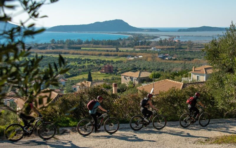 Gialova: Navarino Bay E-Bike Tour With Waterfall Swim - Meeting and Ending Point