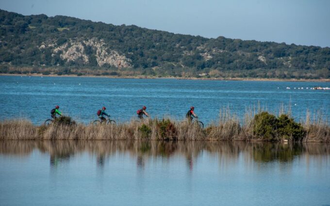 Gialova: Navarino Bay E-Bike Tour With Waterfall Swim - Professional Cycling Leader