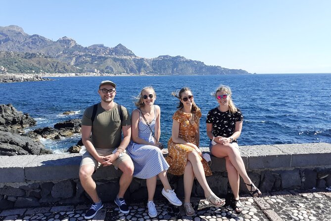 Giardini Naxos, Taormina and Castelmola Daily Tour From Catania - Isola Bella Swimming