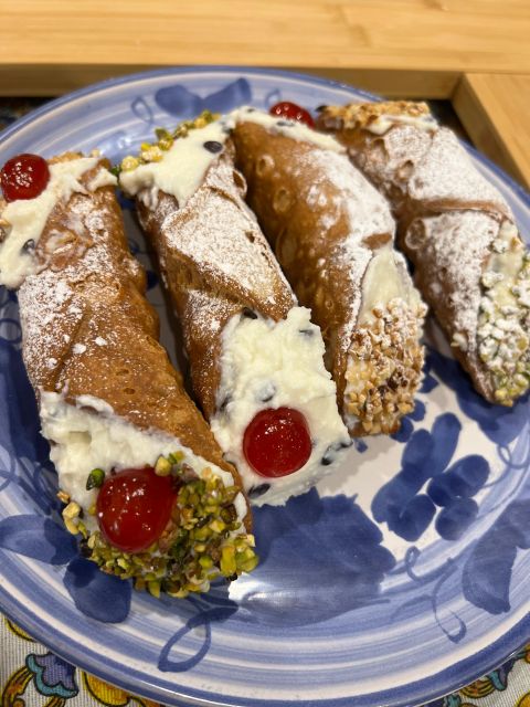 Giardini Naxos, Taormina: Cannoli & Tiramisu Food Class - Showroom and Products
