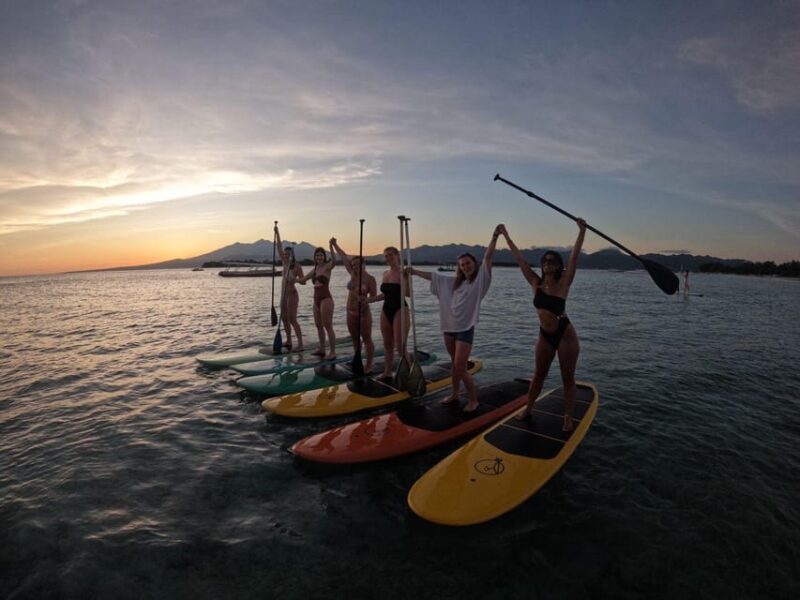 Gili Sunrise Stand-Up Paddle Boarding (Drone Photoshoot) - Recap