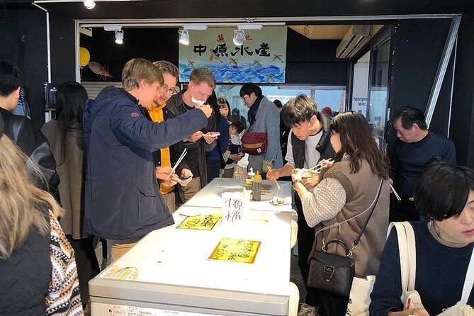Ginza After Dark Eats Walking Friendly Tour With Master Guide - Tour Inclusions