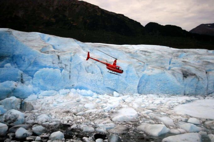 Girdwood: Helicopter Glacier Blue Kayak & Grandview Tour - Helicopter Scenic Flight