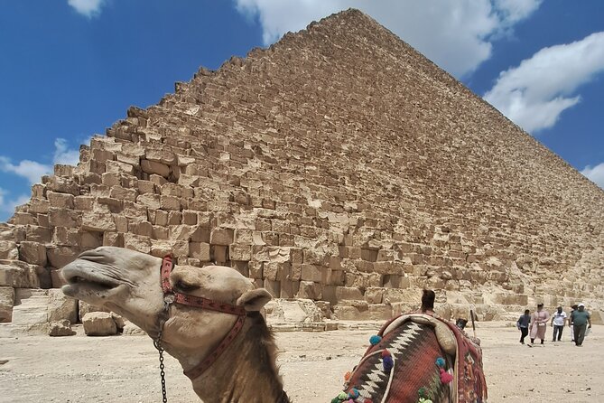 Giza Pyramids All Inclusive Lunch,Entrance Fees,30min Camel Ride - Duration