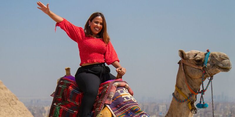 Giza: Pyramids at Sunset Guided Camel Tour - Key Points