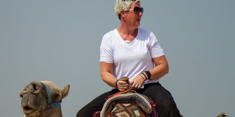 Giza: Pyramids at Sunset Guided Camel Tour - Inclusions and Experience Highlights