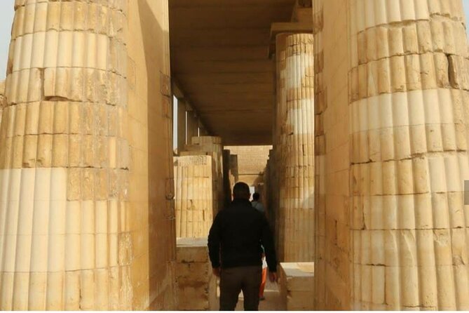 Giza Pyramids, Memphis and Sakkara Private Day Tour - Professional Egyptologist Guide