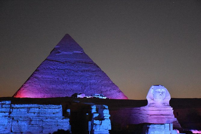 Giza Pyramids Sound & Light Show At Night - Included Amenities and Upgrades