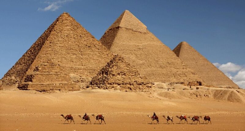 Giza Pyramids, Sphinx and Great Pyramid Inside Entry Ticket - Key Points