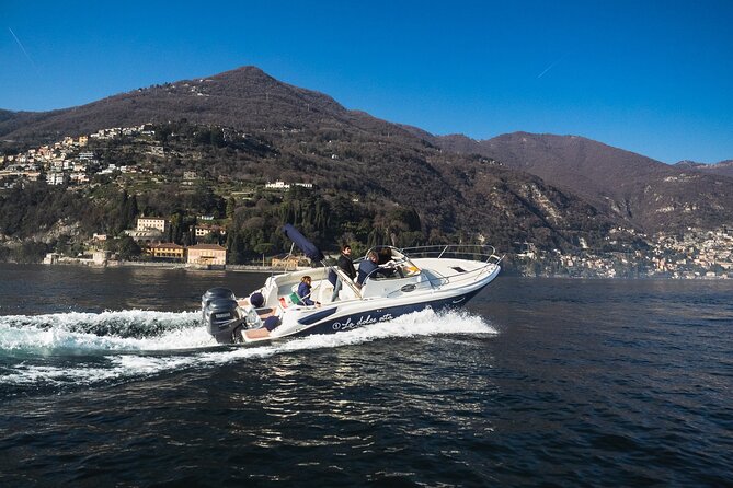 Glamour Tour (3 Hours) Boat Eolo - Exploring Lake Como by Boat