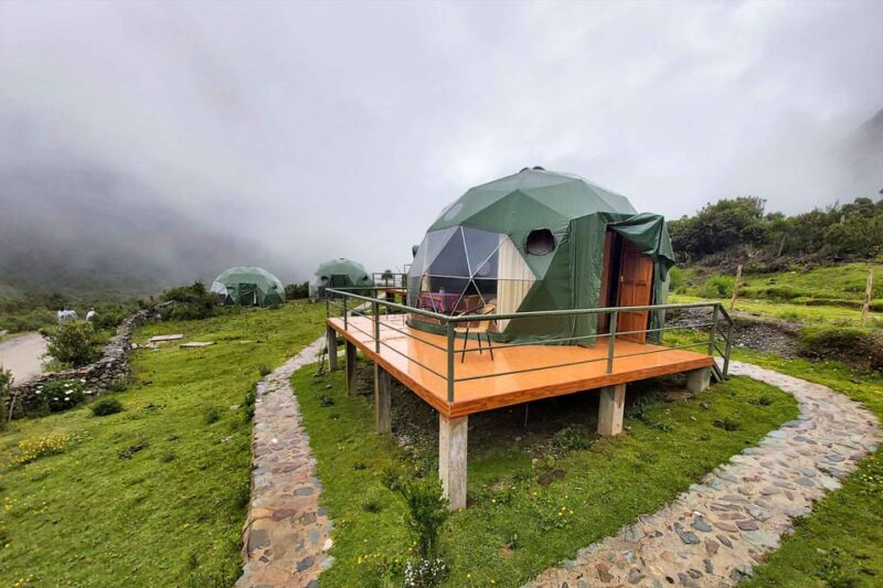 Glamping Dome Laguna Humantay and Salkantay 2 Days 1 Night - Pickup and Transportation