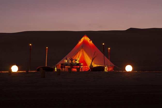 Glamping in Huacachina Desert - Booking and Cancellation Policy