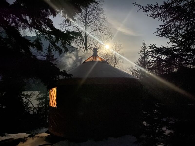 Glamping & Kayaking on Glacial Grant Lake in Wild Alaska - Glamping Accommodations