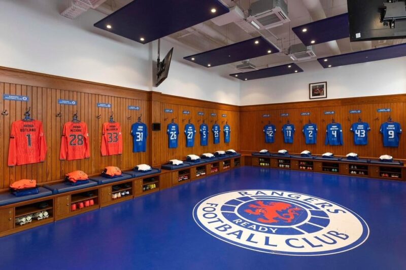Glasgow: Ibrox Stadium Tour - Trophy Room and Marble Staircase