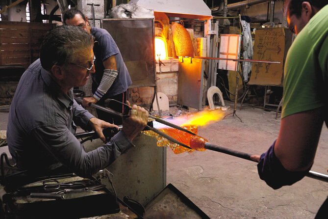 Glass Blowing Life Demo and Prosecco - Key Points