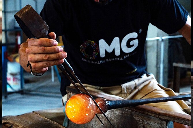 Glass Blowing Show Visit Murano Glass Factory and Showroom OMG - Purchasing Opportunities and Pressures