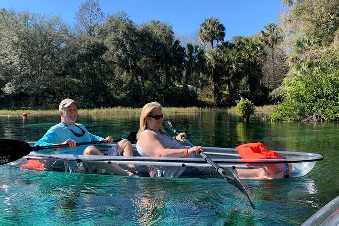 Glass Bottom Kayak Eco Tour Through Rainbow Springs - Kayaking Equipment