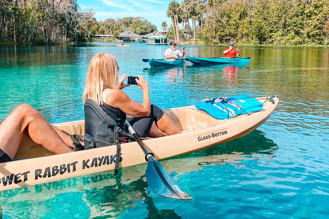 Glass Bottom Kayak Guided Tour; Silver Springs - Key Points