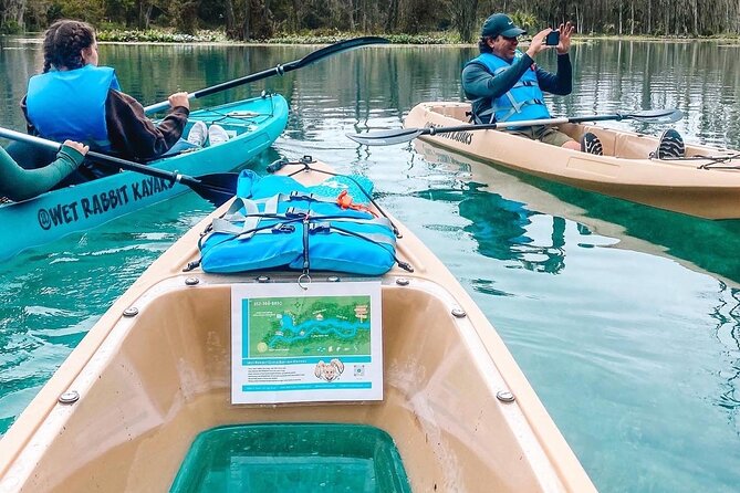 Glass Bottom Kayak Guided Tour; Silver Springs - Kayak Capacity and Child Policy