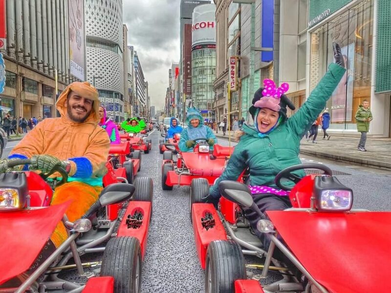 Go Kart Tokyo Uptown Tour | 7 Top Destinations in 120 Mins - Participant Requirements
