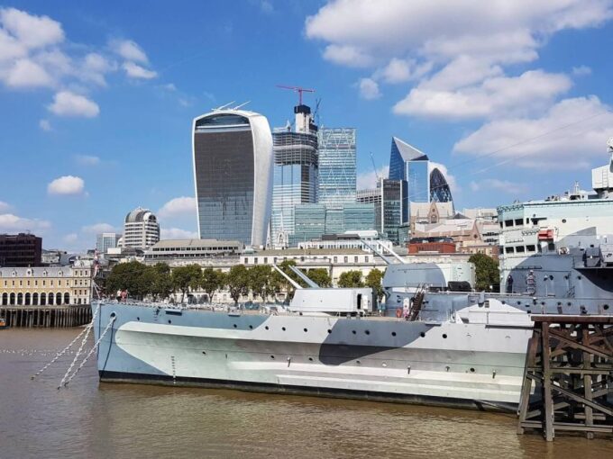 Go On-Board HMS Belfast & See 30+ London Top Sights - Recap